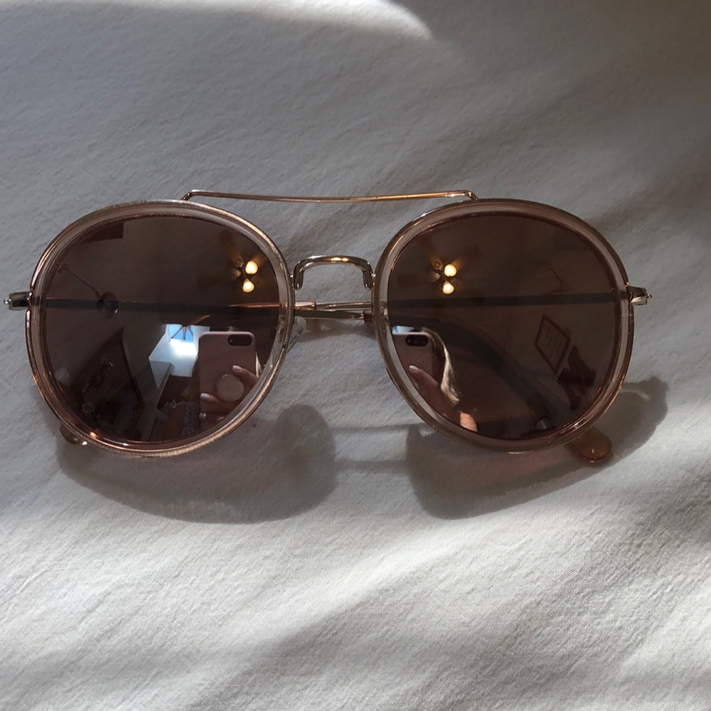 Betsey Johnson Round Sunglasses